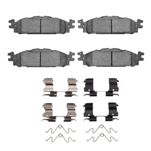 Ford Explorer Brake Pads - Front - R1 Concepts - R1 Ceramic - `09-`19